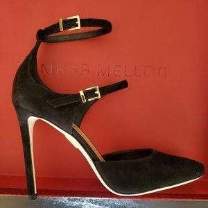 TAMARA MELLON SUEDE HEELS